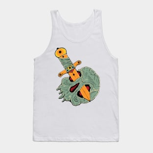 Skull and Dagger Tank Top